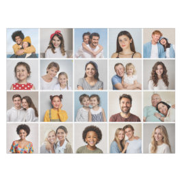 Toalha De Mesa Crie sua própria colagem de fotos 20