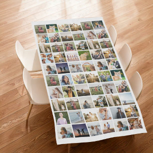 Toalha De Mesa Crie sua própria coleção de fotos personalizada 60