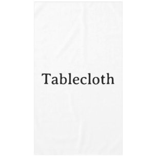 Toalha De Mesa Crie Sua Própria Promoção de Marca Simples 60"x104