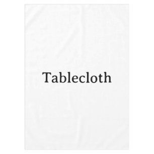 Toalha De Mesa Crie Sua Própria Promoção de Marca Simples 60"x84"