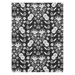 Toalha De Mesa Cupcake Baking Folk Art