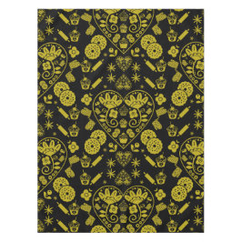 Toalha De Mesa Cupcake Baking Folk Art