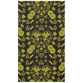 Toalha De Mesa Cupcake Baking Folk Art