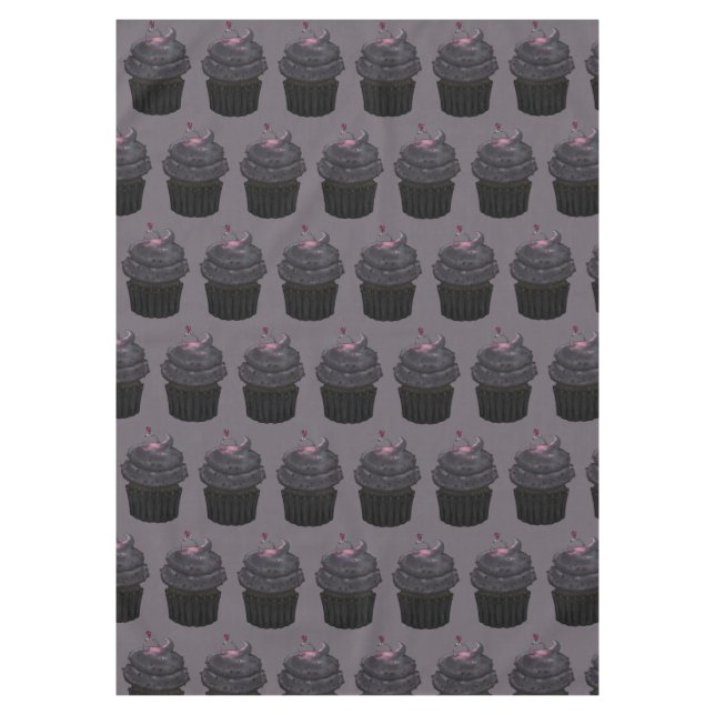 Toalha De Mesa Cupcake Noivado doce (Frente)