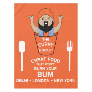 Toalha De Mesa Curry Lover Primo indiano Corry Cook Aliment