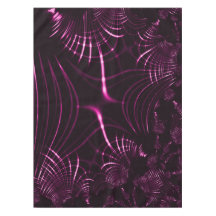 Curvas pontiagudas de cor rosa e fundo escuro