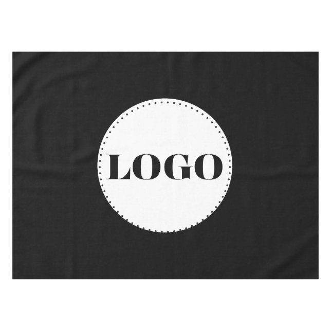 Toalha De Mesa Custom Logo Company Business Restaurant Promo  (Frente (Horizontal))