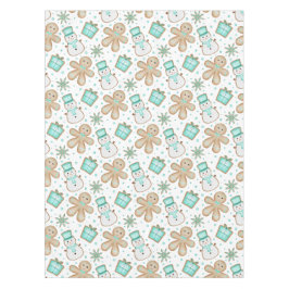 Toalha De Mesa Cute Festive Christmas Gingerbread Man