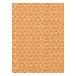 Toalha De Mesa Cute Jack O'Lantern Cotton Tablecloth, 52"x70"