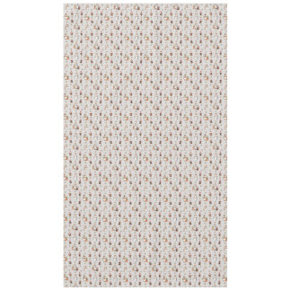 Toalha De Mesa Dachshund Puppies: Santa Hats, Holly e Neves