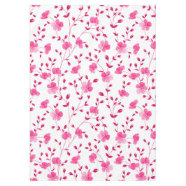 Toalha De Mesa Daisy Floral Tablecloth, cor-de-rosa elegante