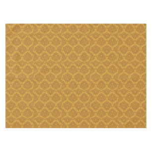 Toalha De Mesa Damasco dourado luxuoso