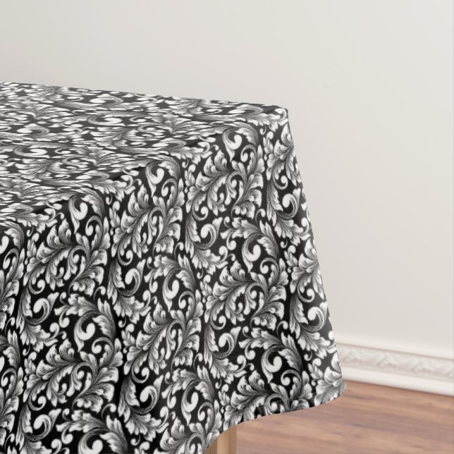 Toalha De Mesa Damask Impressão Tablecloth (Posição Original)