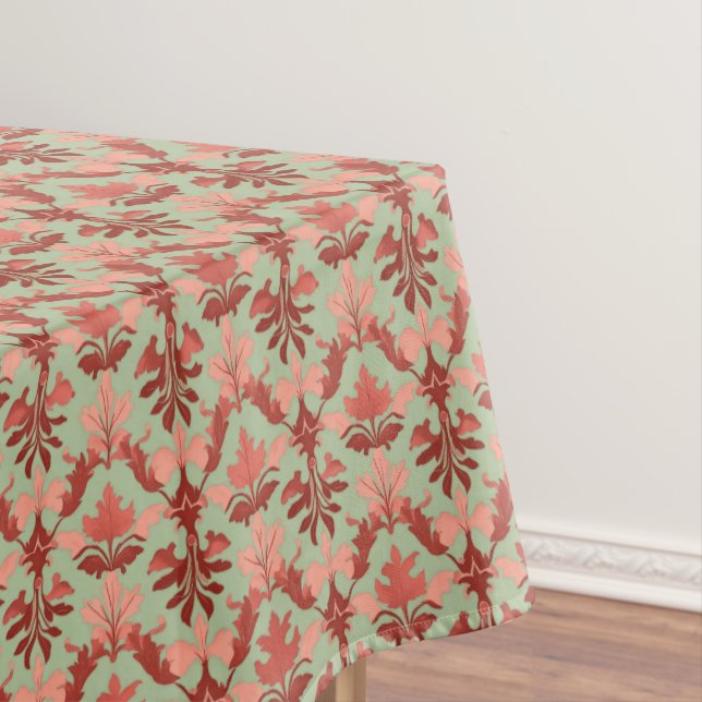 Toalha De Mesa Damask Outono (Posição Original)