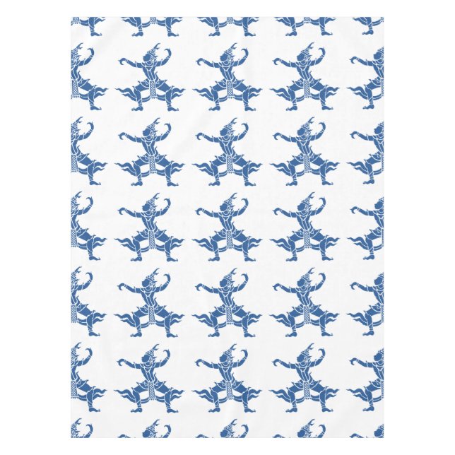 Toalha De Mesa Dançarino Tailandês ⚠ Sinal ⚠ Tailândia (Frente)