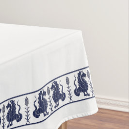 Toalha De Mesa Dark Blue Dragons Tablecloth