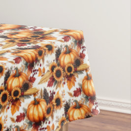 Toalha de Mesa de Ação de Graças Cornucópia Farta
