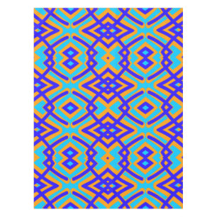 Toalha de mesa de algodão, 132x178 cm estampada mu