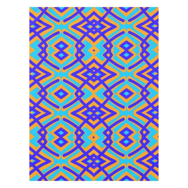 Toalha de mesa de algodão, 132x178 cm estampada mu (Frente)