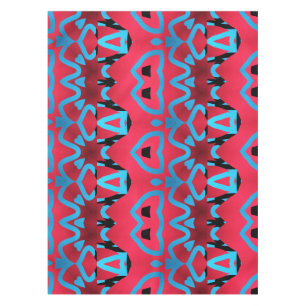 Toalha de mesa de algodão, 132x178 cm estampada mu