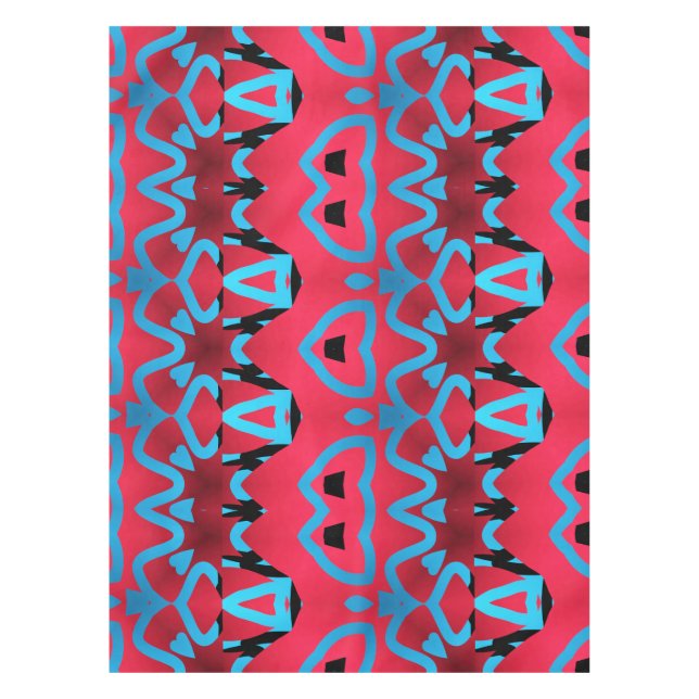 Toalha de mesa de algodão, 132x178 cm estampada mu (Frente)