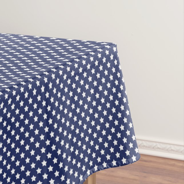 Toalha de Mesa de Algodão Estrelas Patrióticas (Posição Original)