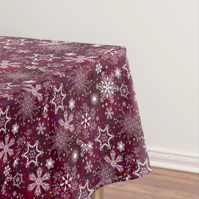 Toalha de mesa de férias elegante (Posição Original)