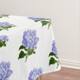 Toalha de Mesa de Hortênsias Florais de Verão