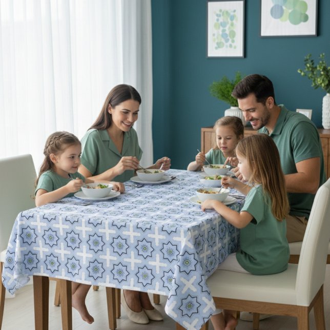 Toalha de Mesa de Jantar com Design Moderno e Eleg (Stylish Design Modern Dining Tablecloth)