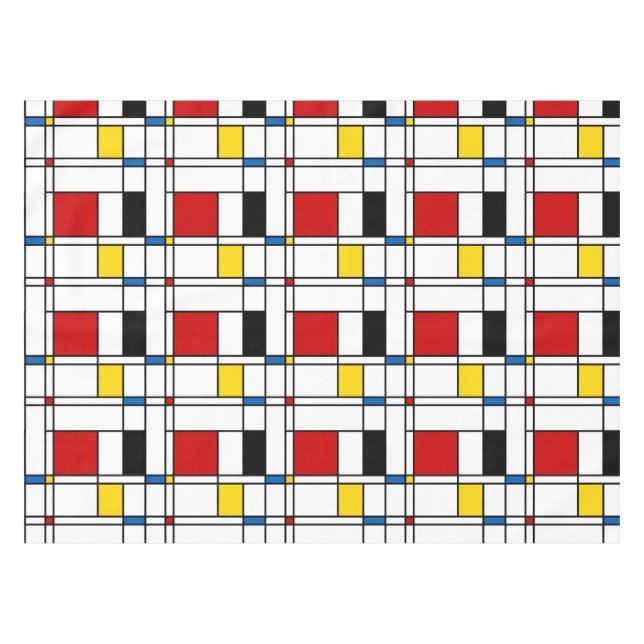 Toalha De Mesa De Stijl (Frente (Horizontal))