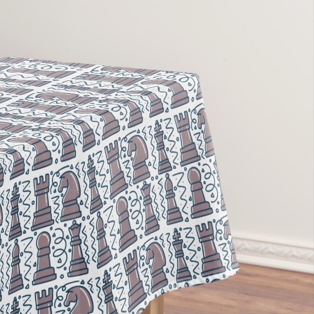 Toalha de Mesa de Xadrez (Posição Original)