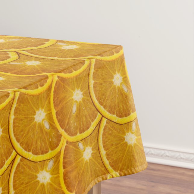 TOALHA DE MESA DÉBITO DE LARANJA DELICIOSO (Posição Original)