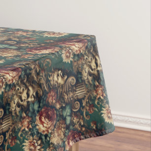 Toalha De Mesa Decadência Derrotada - Padrão Médio Gótico