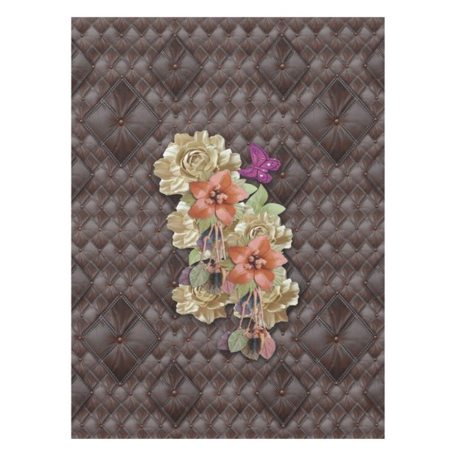 Toalha De Mesa Decor Acadêmico do Couro 3D (Frente)