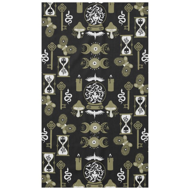 Toalha De Mesa Decoração Estética Witchcore (Frente)