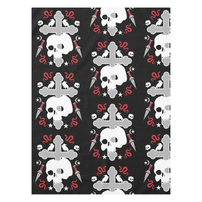 Toalha De Mesa Decorativo Gótico (Frente)