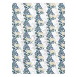 Toalha De Mesa Deer Deixe Pegadas Na Neve