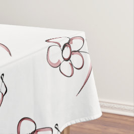 Toalha De Mesa desenho gracioso pequena flor