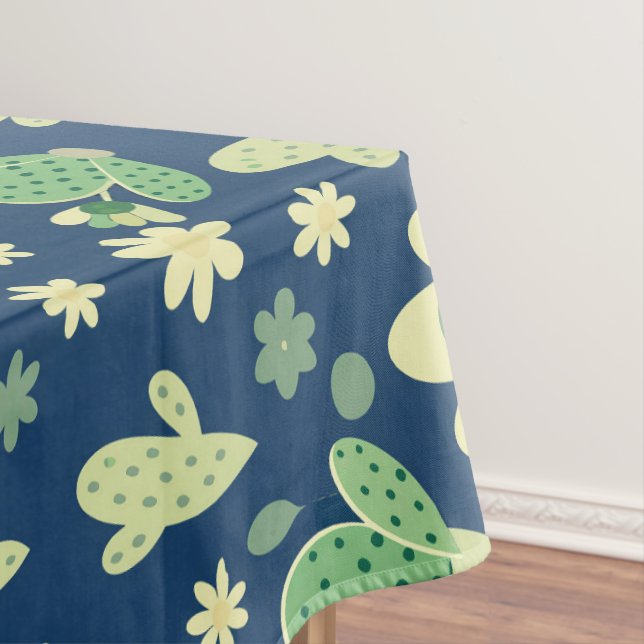 Toalha De Mesa Desert Cactus & Succulent Pattern (Posição Original)