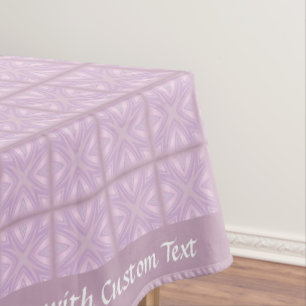 Toalha De Mesa Design Azulejo do  do Lavanda cor-de-rosa fosco