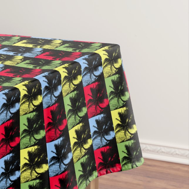 Toalha De Mesa Design das Palmeiras (Posição Original)