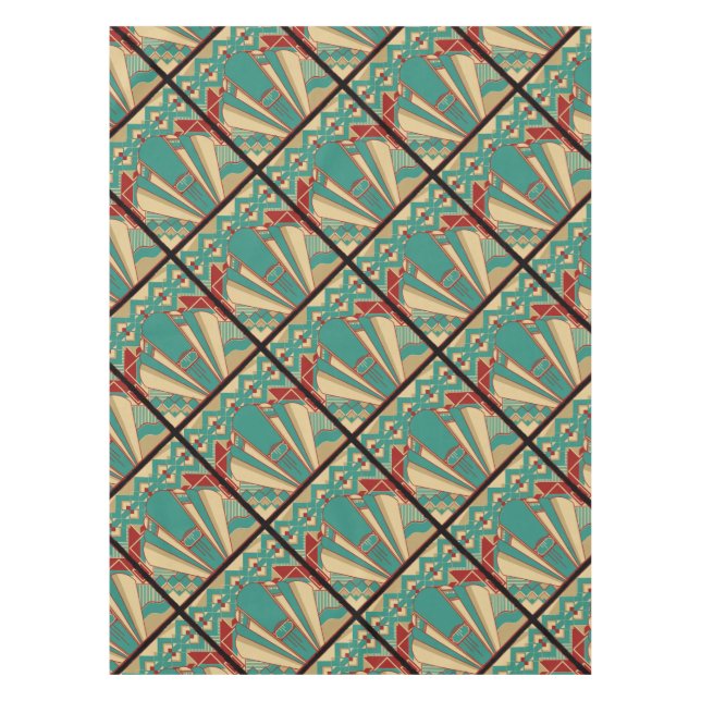 Toalha De Mesa Design de Arte Geométrica (Frente)