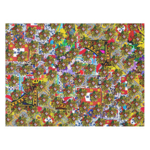 Toalha De Mesa Design de arte popular portuguesa