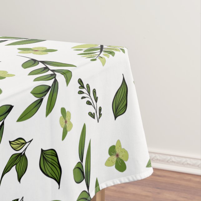 Toalha De Mesa Design de Flor Série 4 (Posição Original)