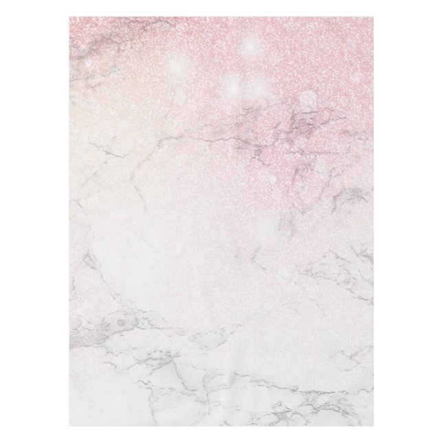 Toalha De Mesa Design de mármore brilhante (Frente)