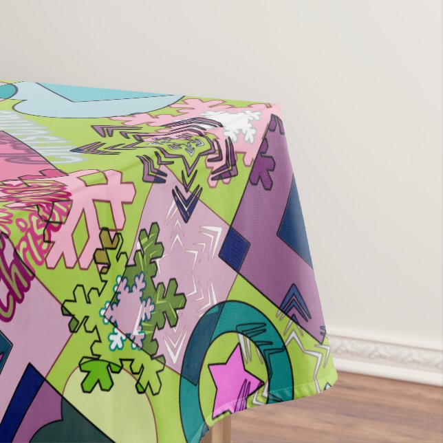 Toalha De Mesa Design de Natal (Posição Original)