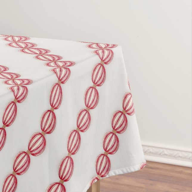 Toalha De Mesa Design de Natal Baking Ball Garland (Posição Original)