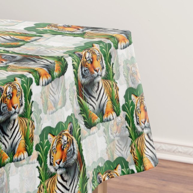 Toalha De Mesa Design de padrão do Tiger (Criador carregado)