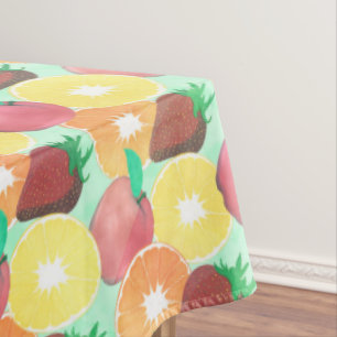 Toalha De Mesa Design Fruta Colorida de Verão