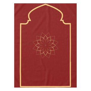 Toalha De Mesa Design islâmico - Rug de Oração Muçulmana Sagrado